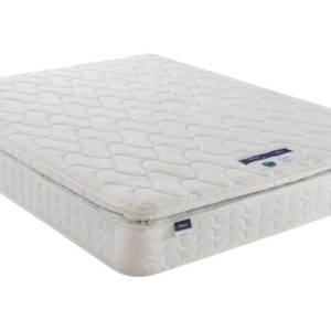 Silentnight Miracoil Pillow Top Mattress, Double