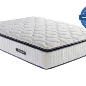 SleepSoul Bliss 800 Pocket Memory Pillow Top Mattress, Double