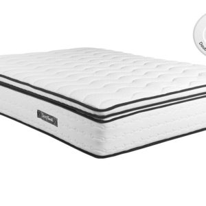 SleepSoul Space 2000 Pocket Memory Pillow Top Mattress, Double