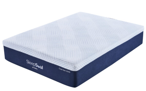 SleepSoul Premium Cool Gel 2000 Pocket Mattress, Double