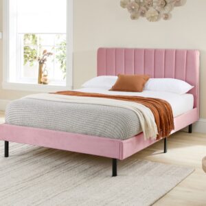 Aspire Rosella Velvet Upholstered Bed Frame