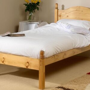 Friendship Mill Orlando Wooden Bed Frame, Double, No Storage, Low Foot End