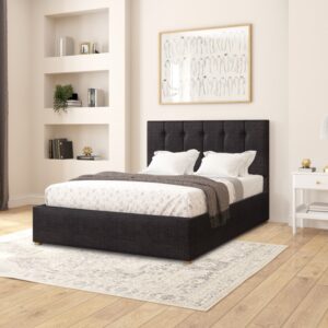 Hepburn Fabric Ottoman Bed