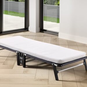 Jay-Be Hideaway Folding Bed with e-Fibre Mattress, Single