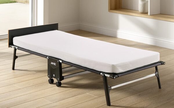 Jay-Be Rollaway Folding Bed with Memory Mattress, Single