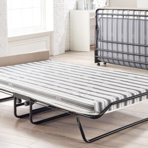 Jay-Be Supreme Folding Bed with Rebound e-Fibre Mattress, Single