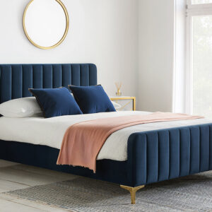 Novo Madison Fabric Bed Frame, King Size