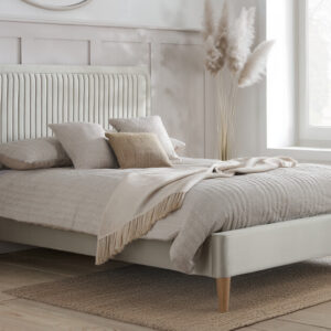 Novo Tallulah Fabric Bed Frame, Double