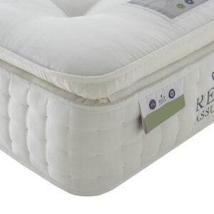 Rest Assured Knowlton 2000 Pocket Latex Pillow Top Mattress, Double