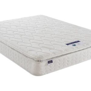 Silentnight Miracoil Pillow Top Mattress, King Size