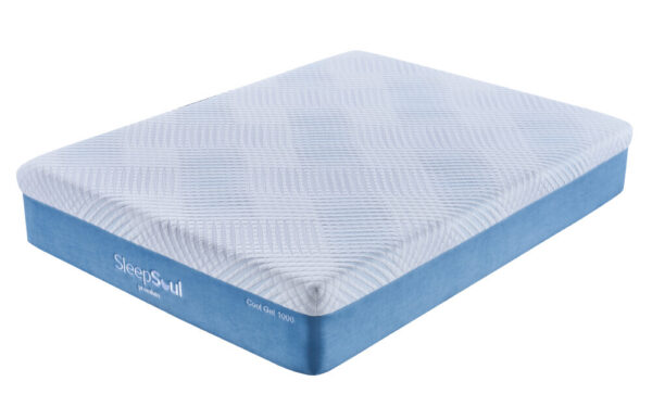 SleepSoul Premium Cool Gel 1000 Pocket Mattress, Small Double